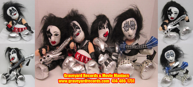 Kiss Beanie Baby/ Bears Figures Set